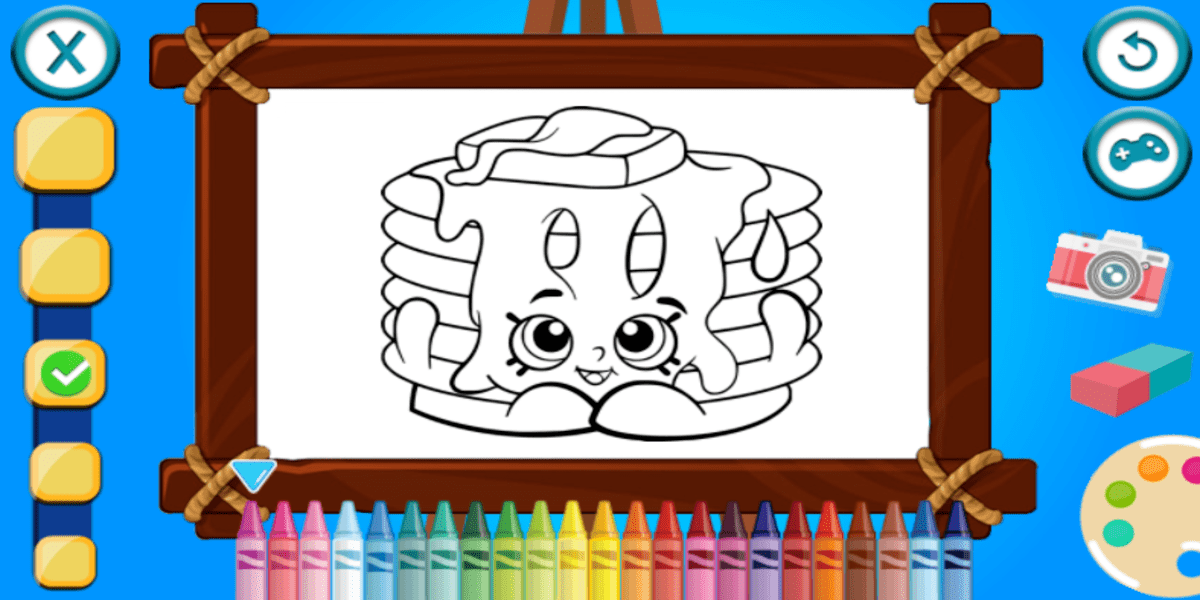 Shopkins Coloring Book