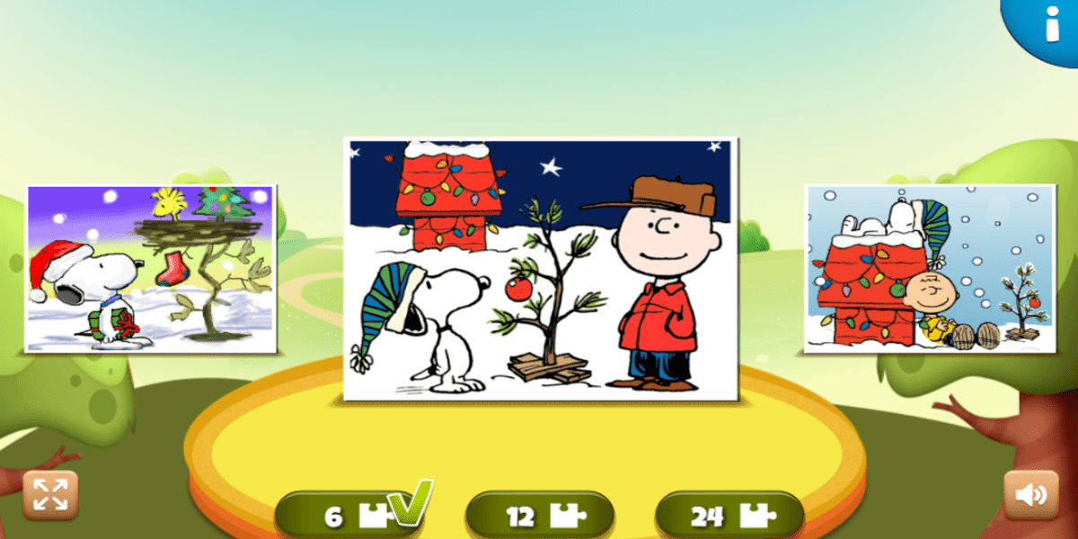 Snoopy Christmas Jigsaw Puzzle