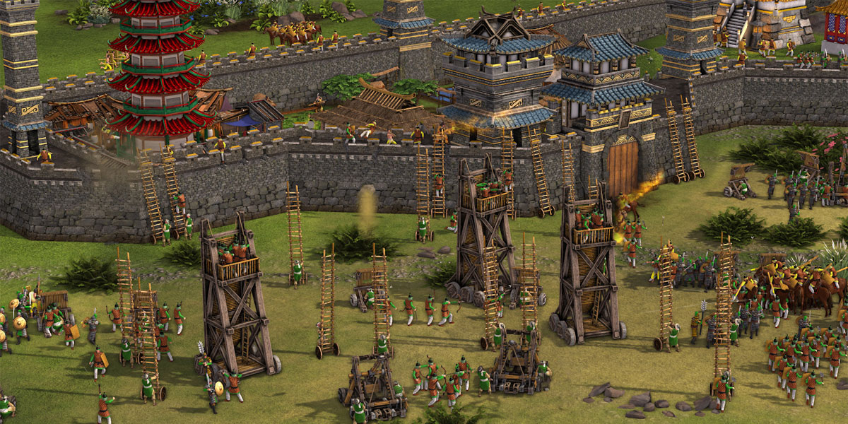 Stronghold: Warlords เกม RTS เกมที่จะต้องใช้ความสามารถส่วนบุคคลในการคิด