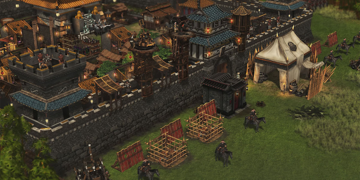 Stronghold: Warlords การผสมปัตยกรรม2แบบ