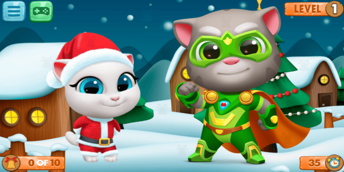 Talking Tom Hidden Bells