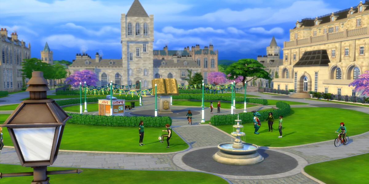 The Sims 4 Discover University open