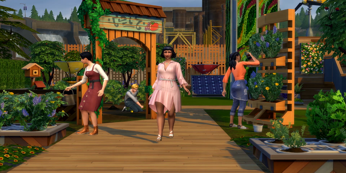 The Sims 4 Eco Lifestyle story
