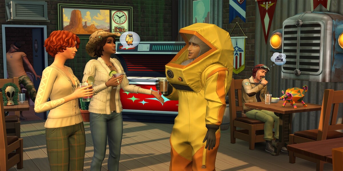 The Sims 4 Strangerville open