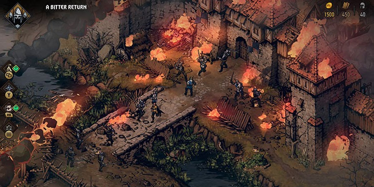 Thronebreaker:The Witcher Tales ระบบการเล่น