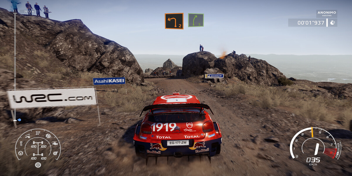 WRC 8 gameplay