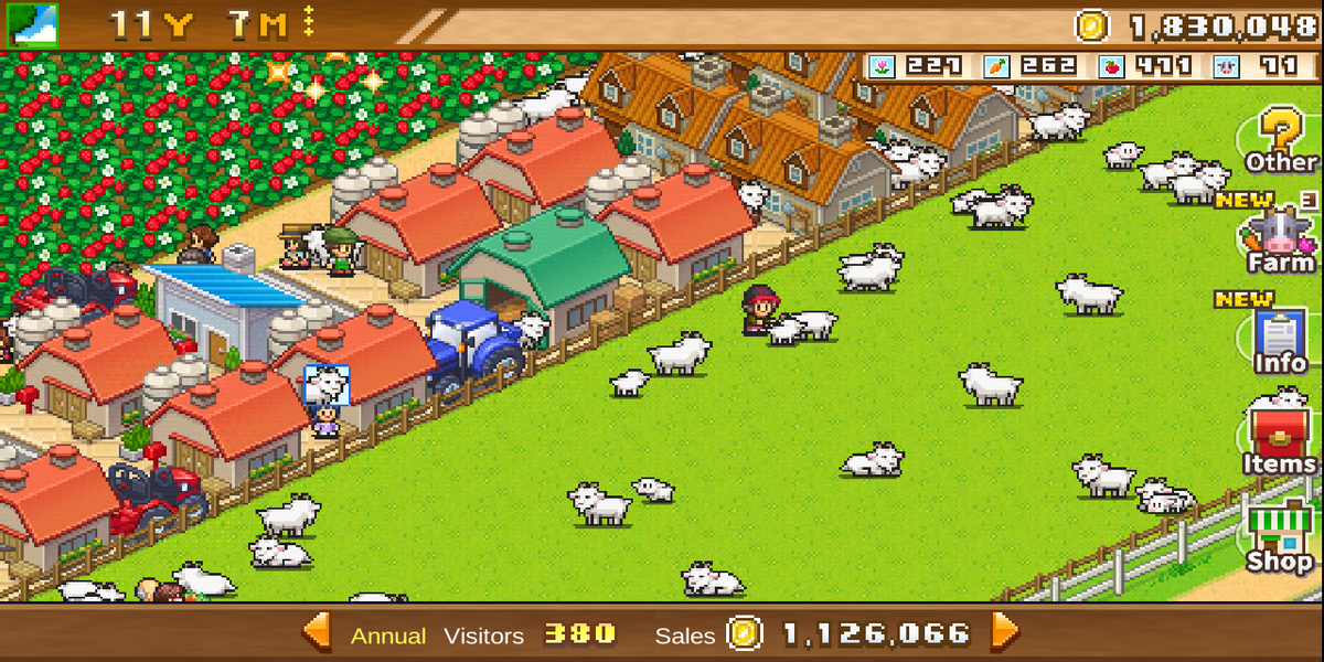8 Bit Farm gameplay