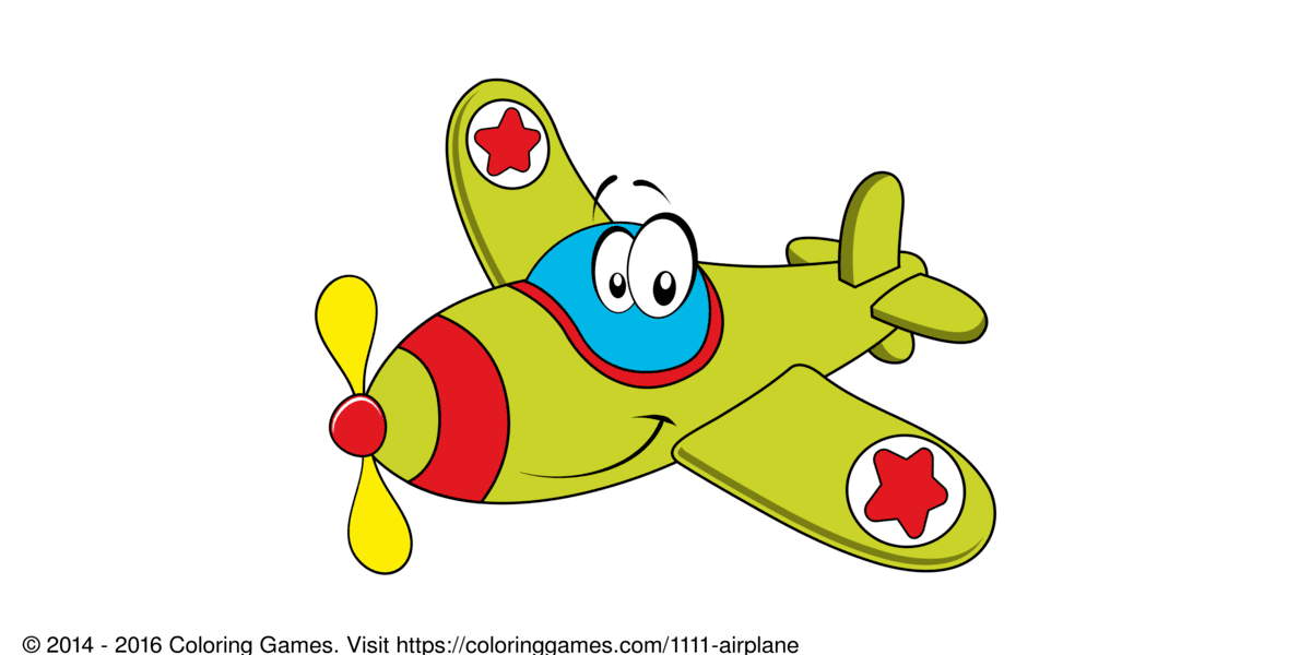 Airplanes Coloring Pages