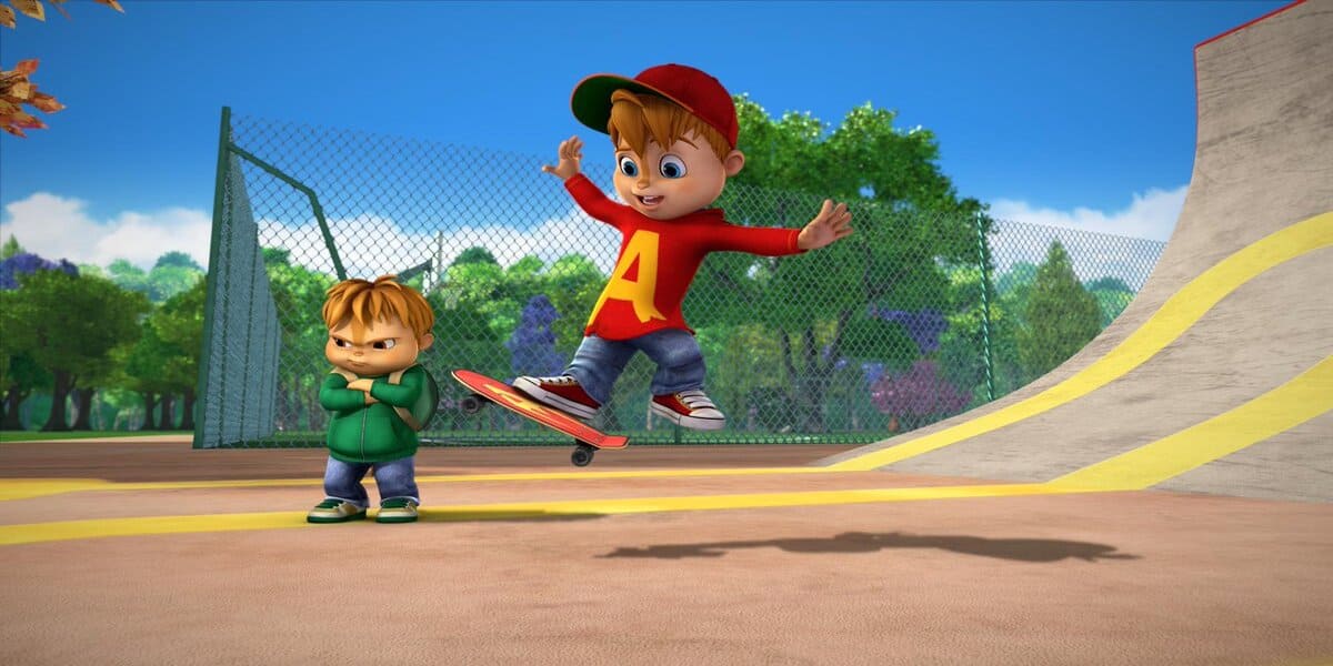 Alvin and the Chipmunks Skateboard Professional