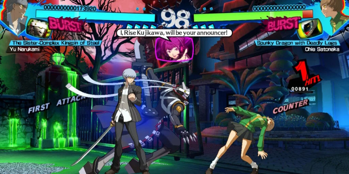 Persona 4 Arena Ultimax อดีตเกม RPG