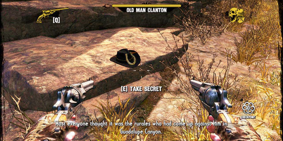 Call of Juarez : Gunslinger  ข้อสังเกต