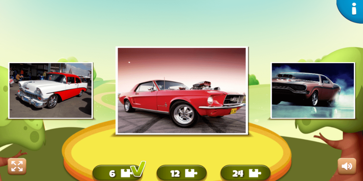 Classic Muscle Cars Jigsaw