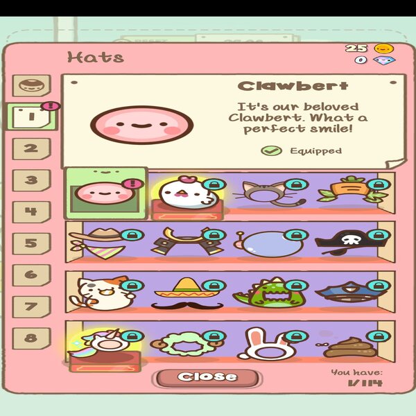 Clawbert hats