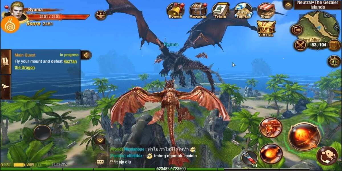 Dragon Revolt pet