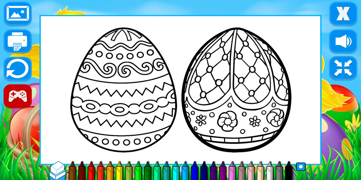 Easter Day Coloring