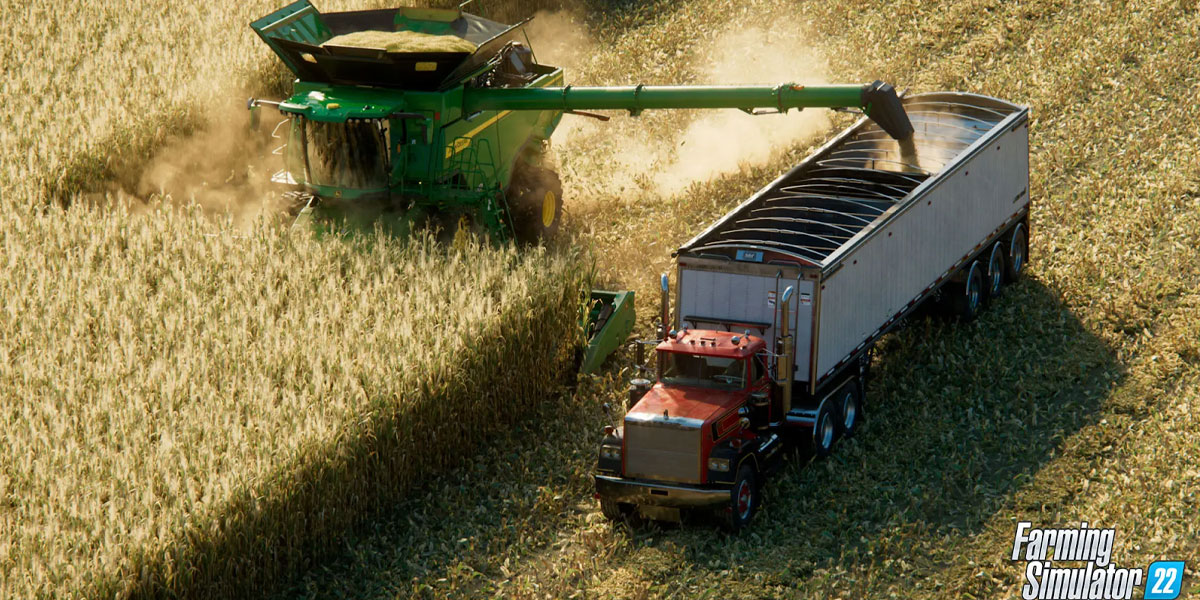 Farming Simulator 22 เกมที่มีจุดเด่นในเรื่องของภาพกับความสมจริงระดับ High End