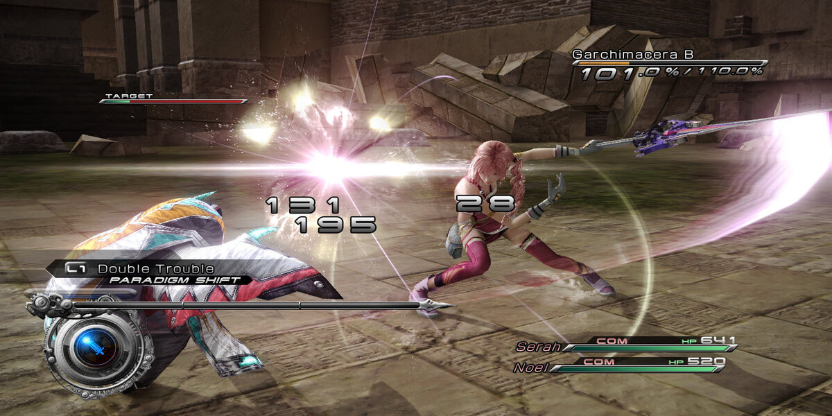 Final Fantasy XIII Mobile gameplay