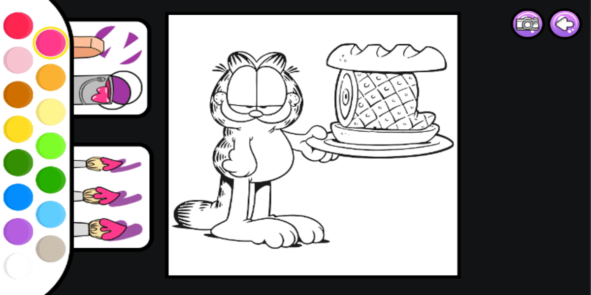 Garfield Coloring Book