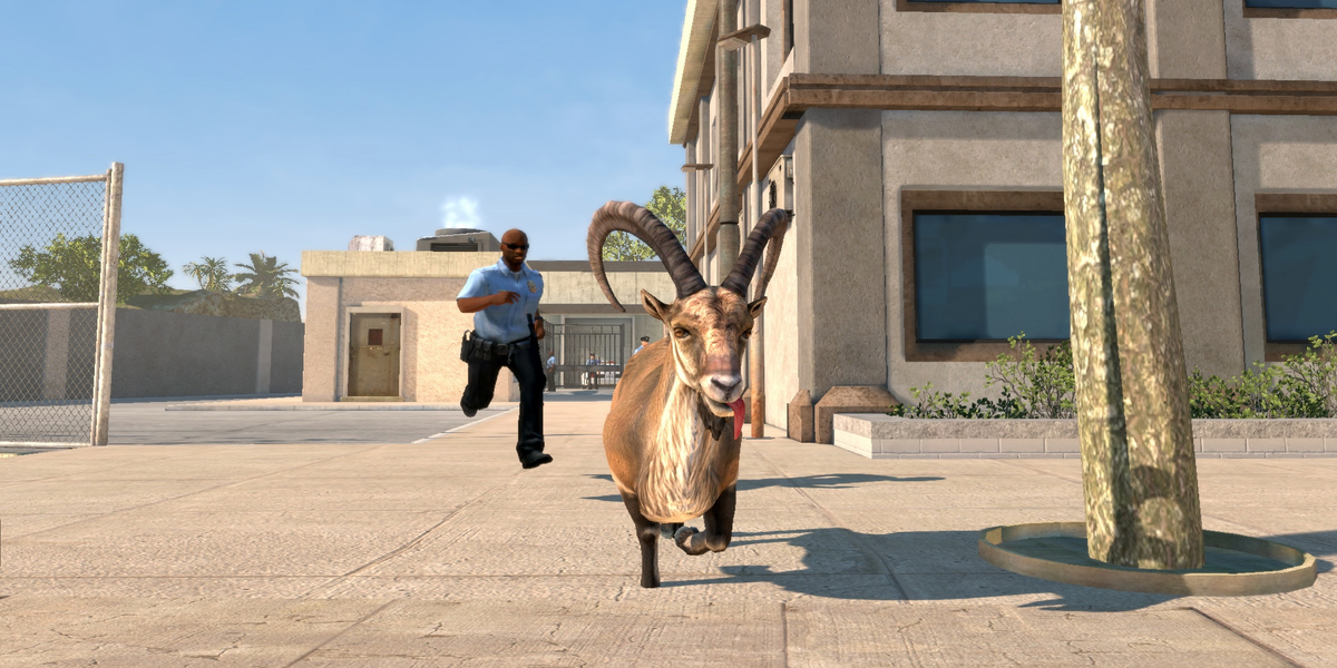 Goat Simulator Payday gameplay