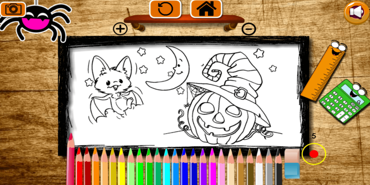 Halloween Coloring Book