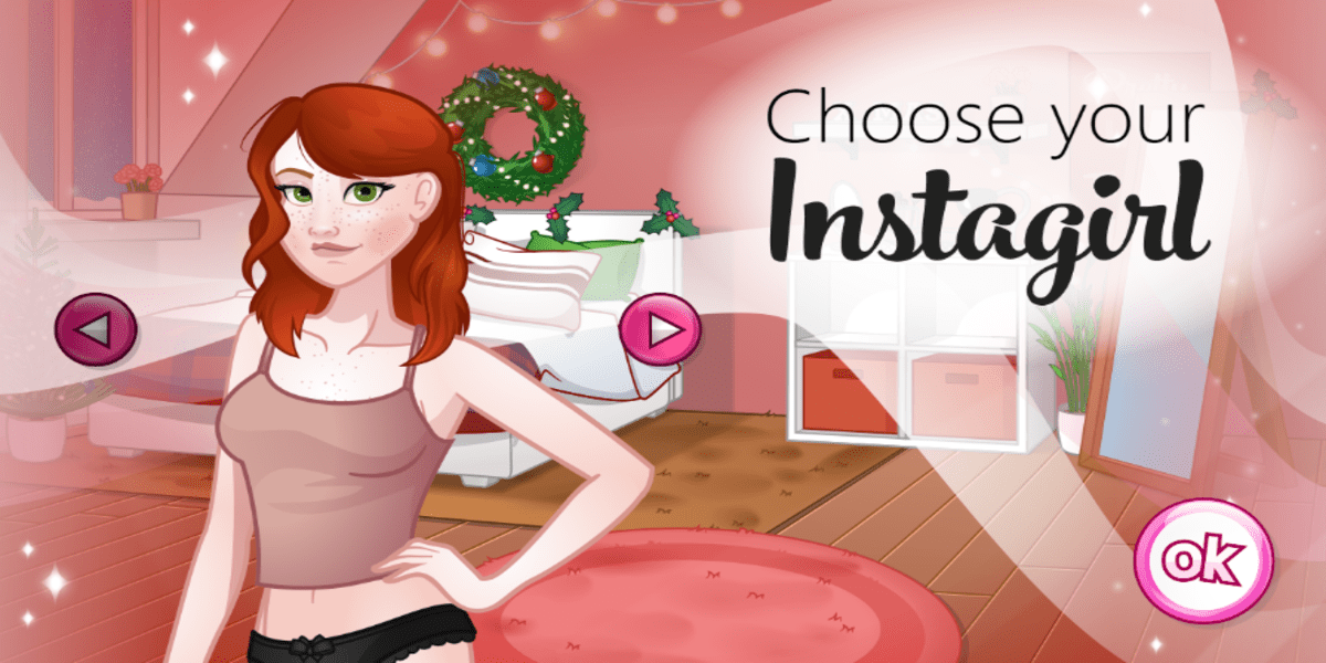 Instagirls Christmas Dress Up