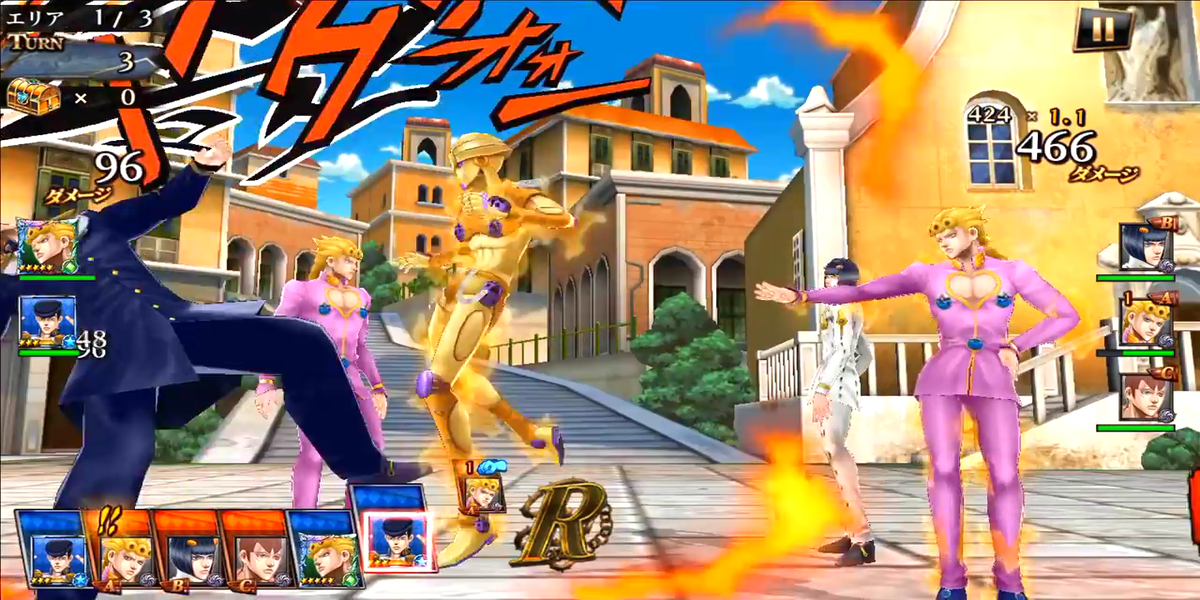 JoJo Bizarre Adventure gameplay