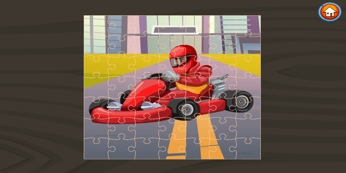 Kart Jigsaw