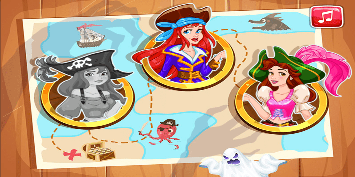 Pirate Princess Halloween Dress Up