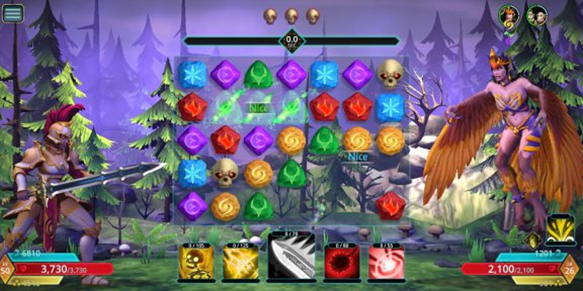 Puzzle Quest เกมเรียงเพชร