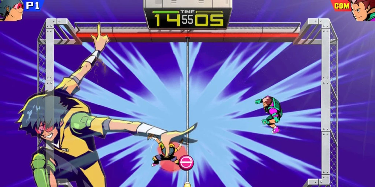 Windjammers 2 ภาพกราฟิก