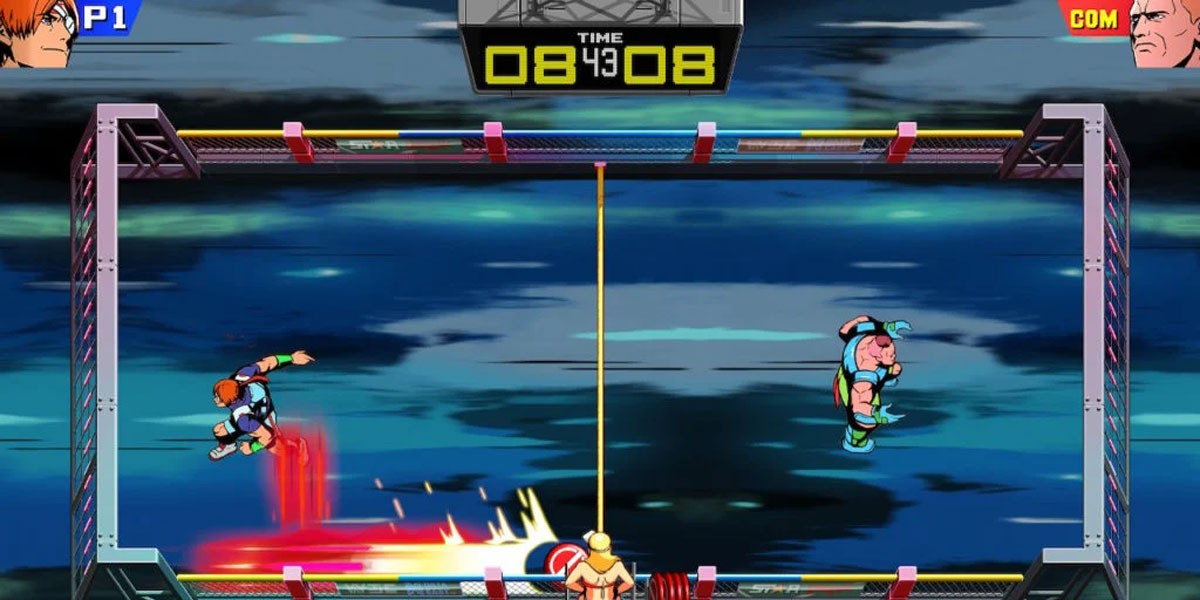 Windjammers 2 จังหวะและองศาของเกม