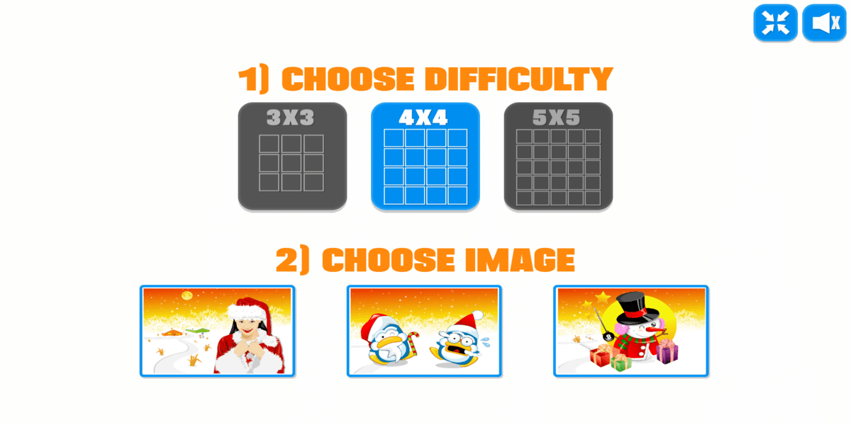 Christmas Character Slide