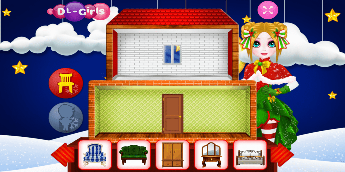 Christmas Puppet Princess House