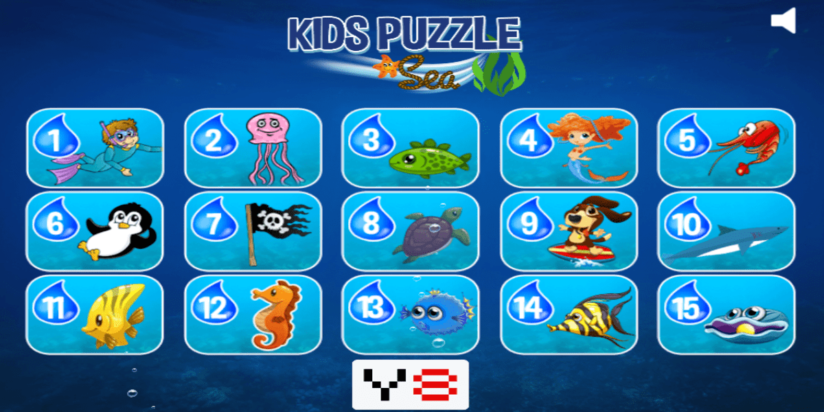 Kids Puzzle Sea