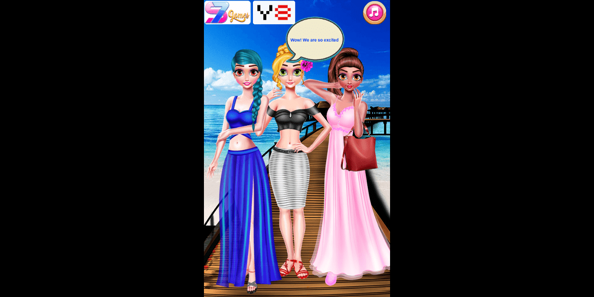 Ocean Voyage with BFF Princesses