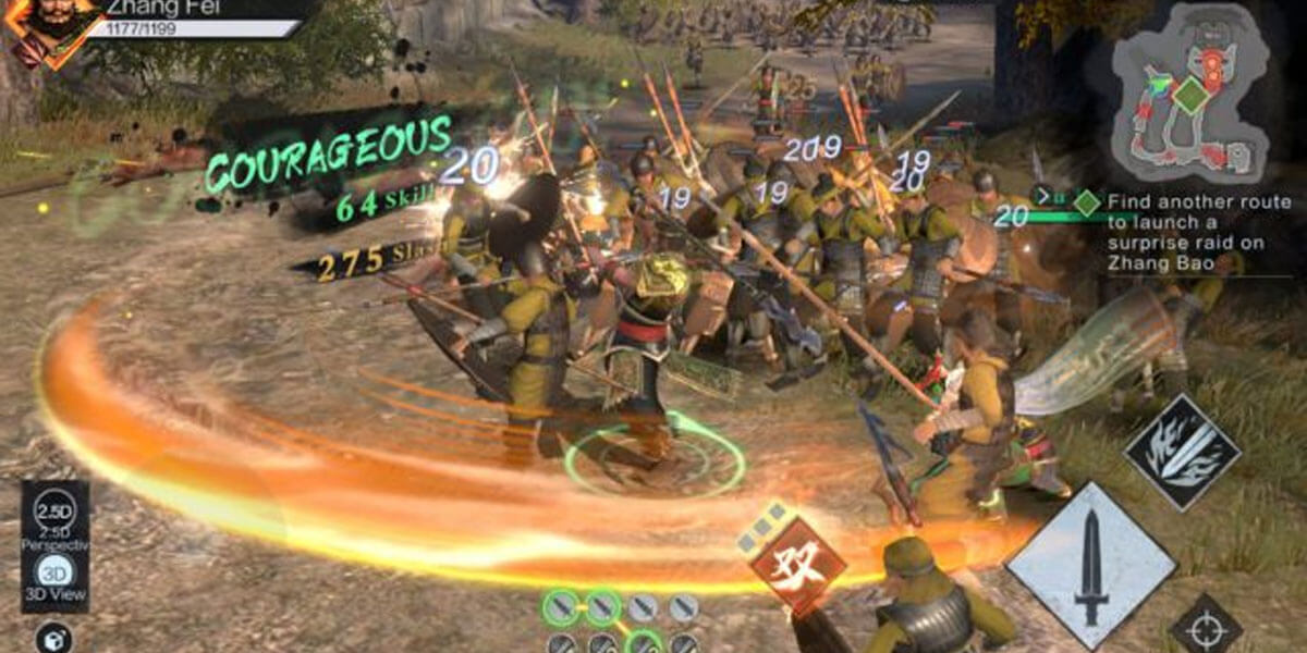 Dynasty Warriors: Overlords การต่อสู้