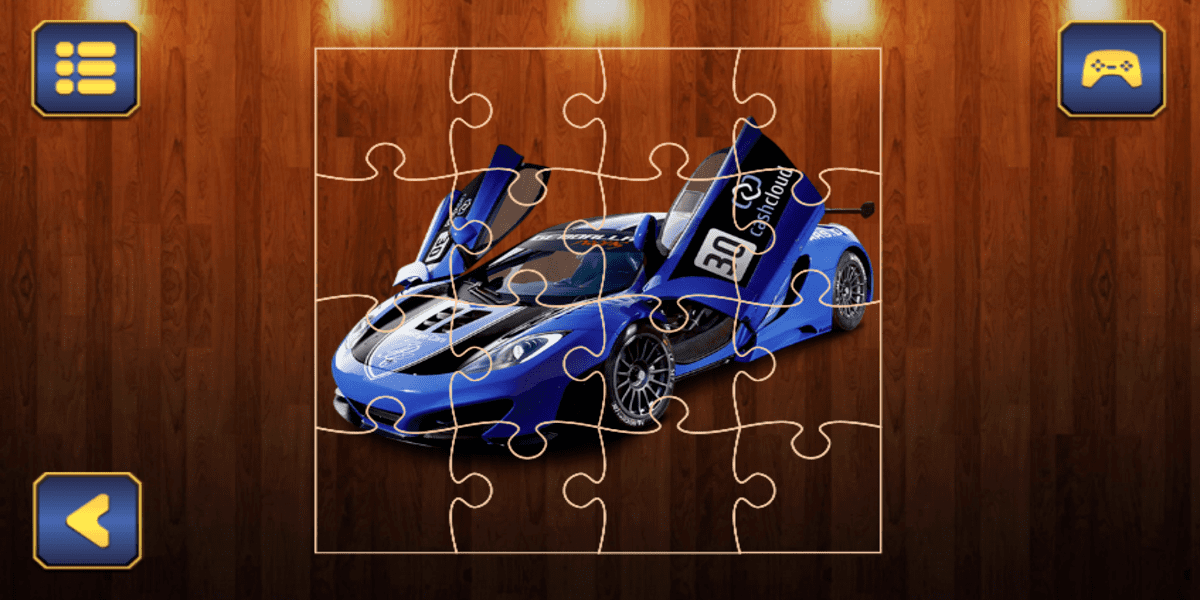 Racing Car Jigsaw