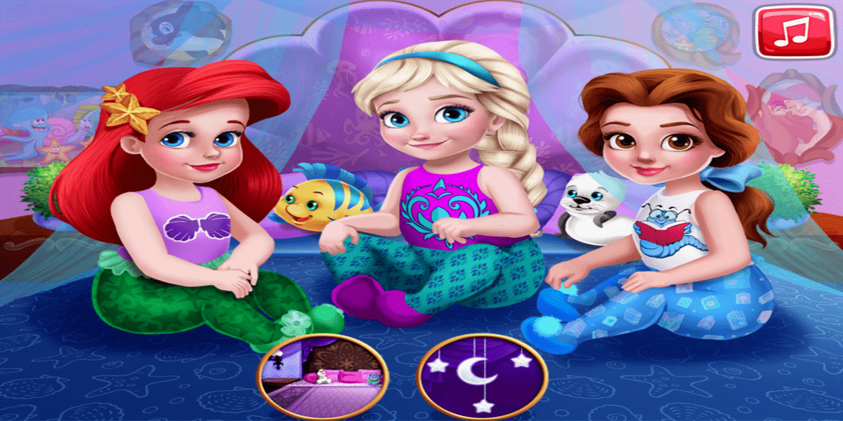 Toddler Princesses Slumber Party