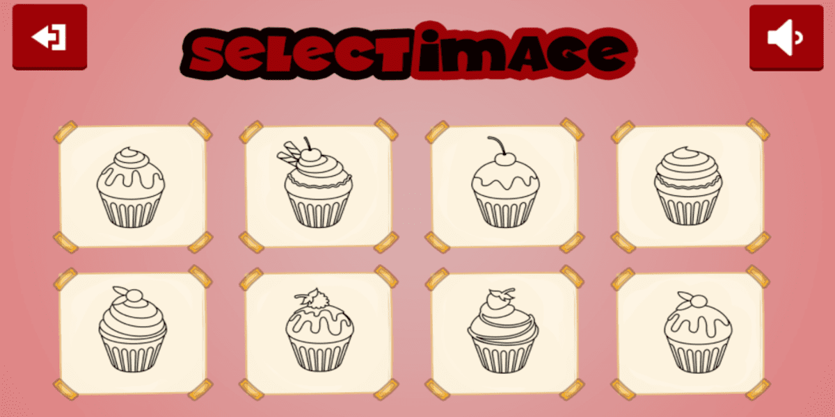 Yummy Cupcake Coloring