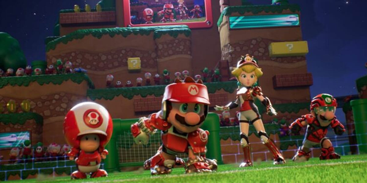 Mario Strikers: Battle League คลิปตัวอย่างของเกมมารีโอ้ในภาคใหม่  