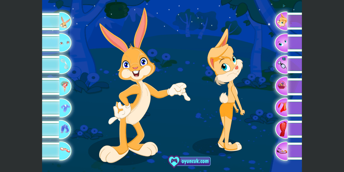 Bunny Love Dressup