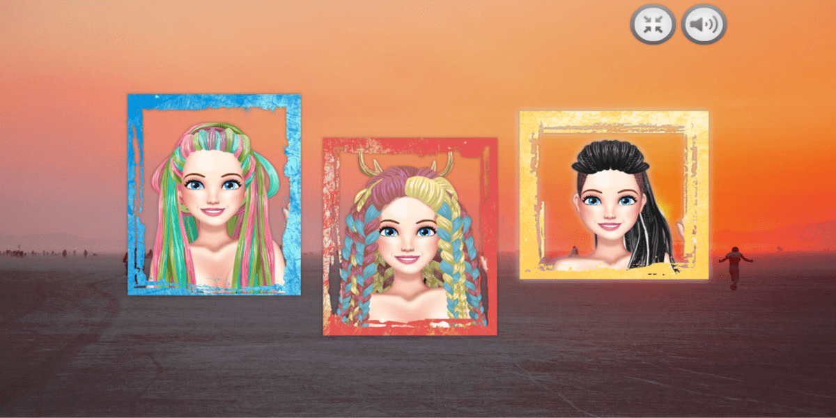 Burning Man Hairstyles