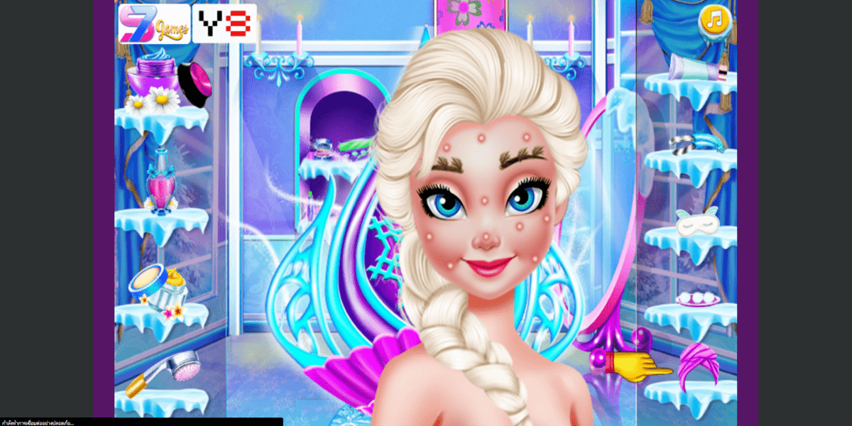 Ice Queen Beauty Makeover