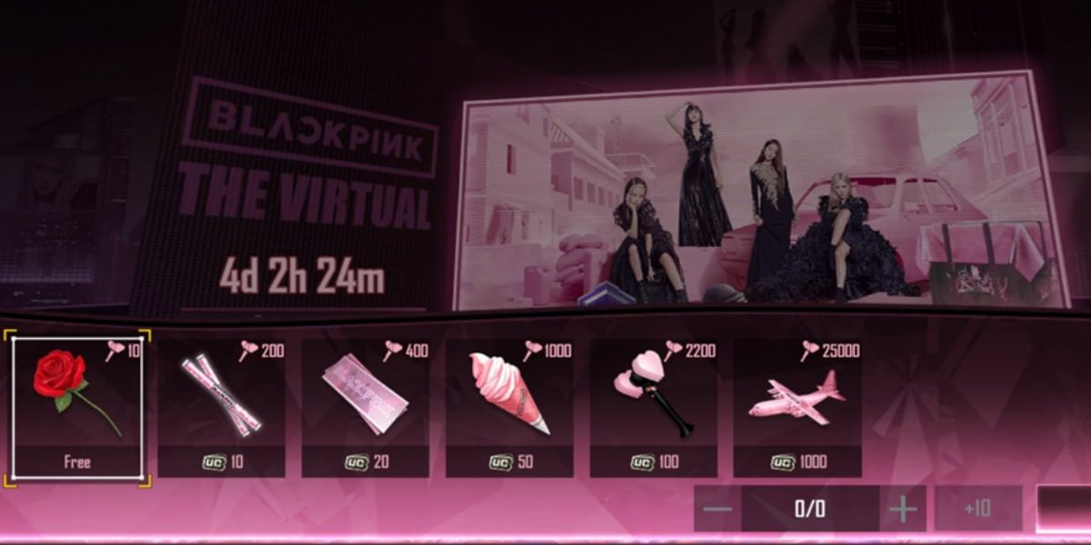 Blackpink The virtual แจก