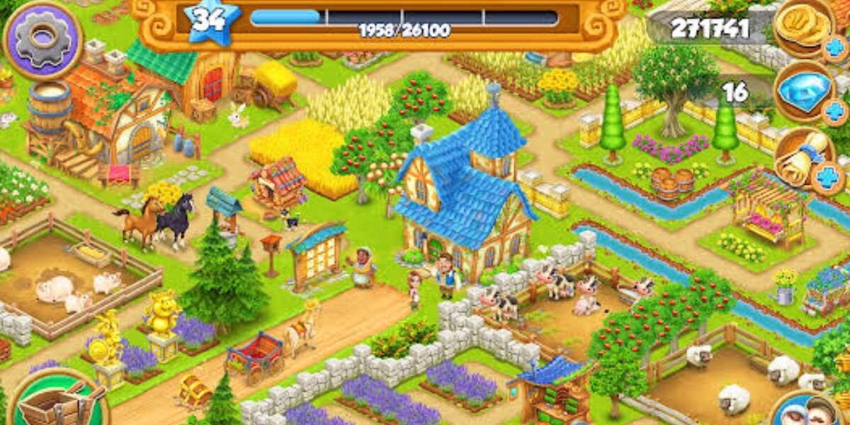 หมู่บ้านฟาร์ม Village And Farm เกมฮิตที่ต้องเล่น