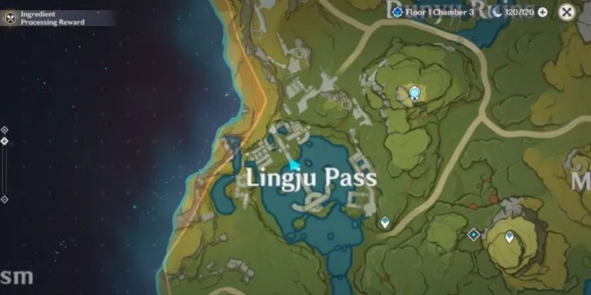 Lingju Pass Iron Chunks Genshin Impact