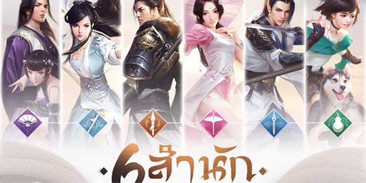  6 สำนักสำคัญในเกม Moonlight Blade Mobile