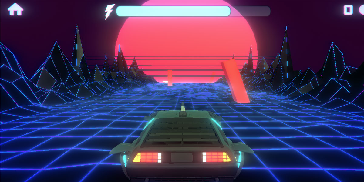 Synth Drive : Y8 เกมจำลองการขับรถมันสุดมันส์และน่าทึ่งที่พร้อมจะมอบความสุขให้กับผู้เล่นผ่านสไตล์ย้อนยุค 90