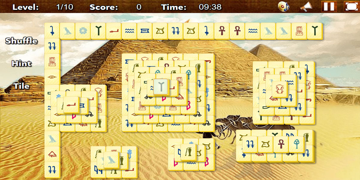 สำรวจความงดงามของอียิปต์โบราณในเกมไพ่นกกระจอกสุดคลาสสิก Discover Egypt : Y8