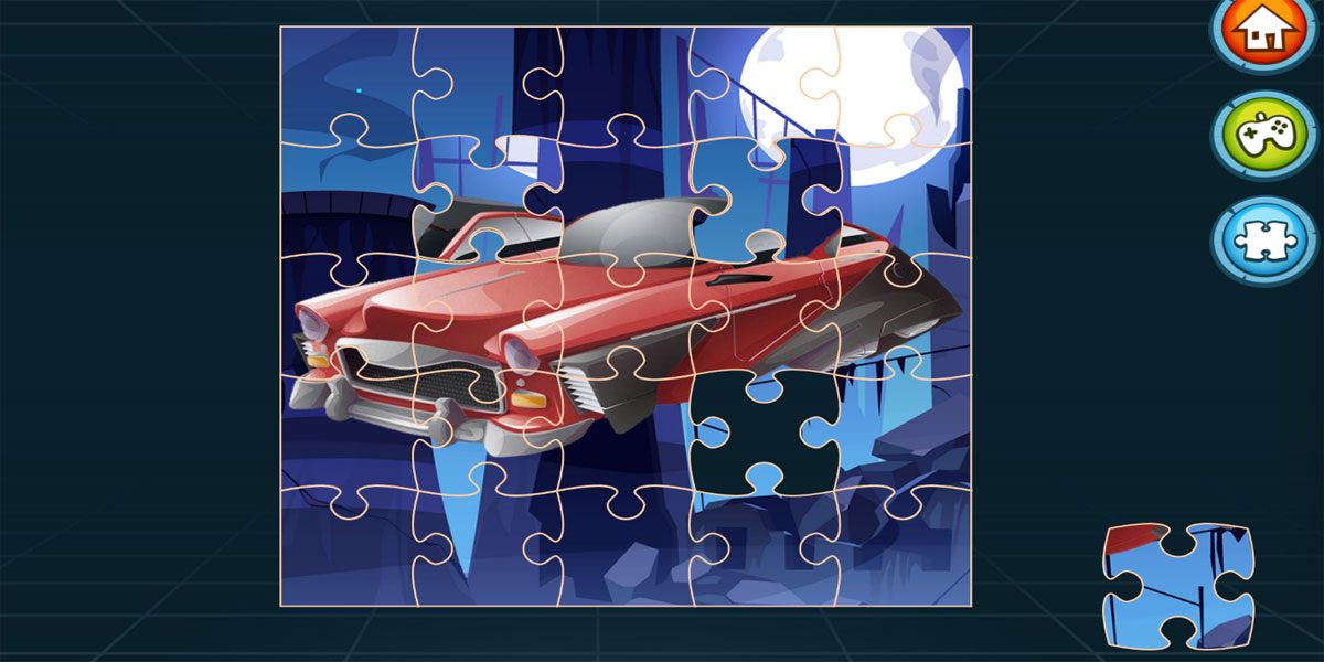 Futuristic Cars Jigsaw : Y8 เกมไขปริศนาที่มาพร้อมกับความสนุกและความน่าทึ่งของรถยนต์ในอนาคต